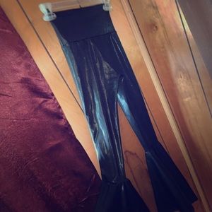 Metallic bell bottoms